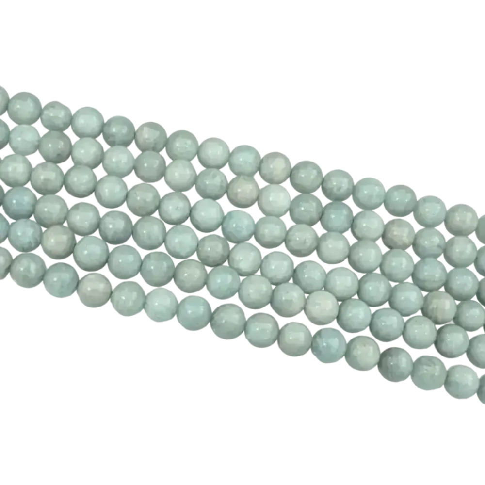 Bijoux - Amazonite Pérou A perles 6mm sur fil 40cm - ARABESK