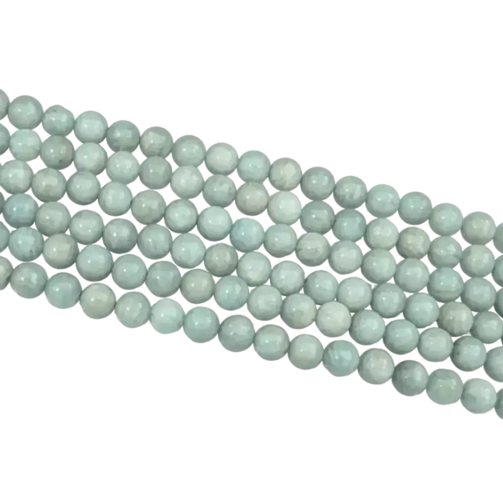 Bijoux - Amazonite Pérou A perles 6mm sur fil 40cm - ARABESK
