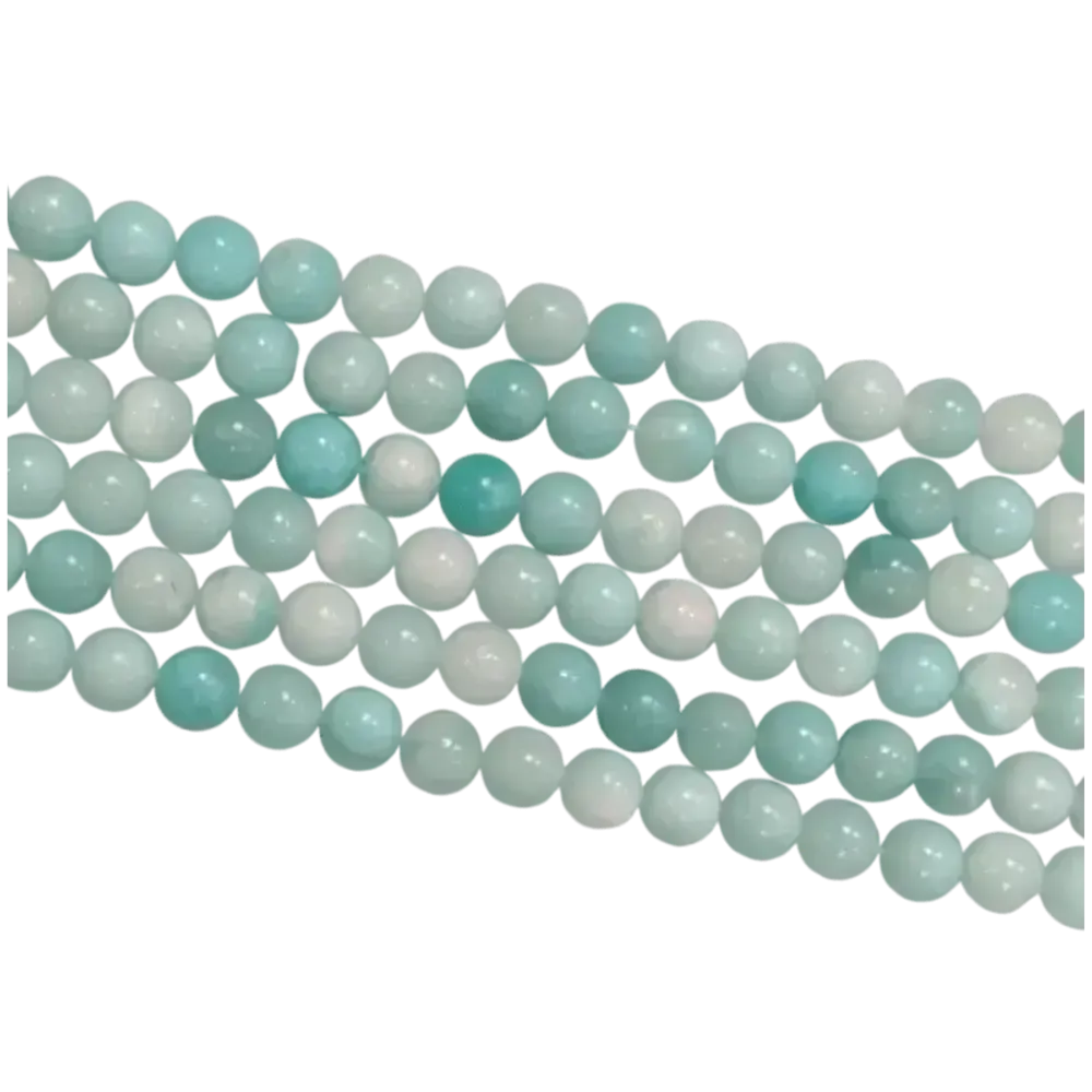 Bijoux - Amazonite Brésil A perles 6mm sur fil 40cm - ARABESK