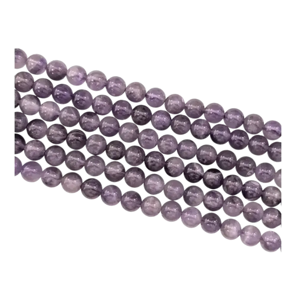 Jewelry - Amethyst beads 5.5-6.5mm on 40cm wire - ARABESK