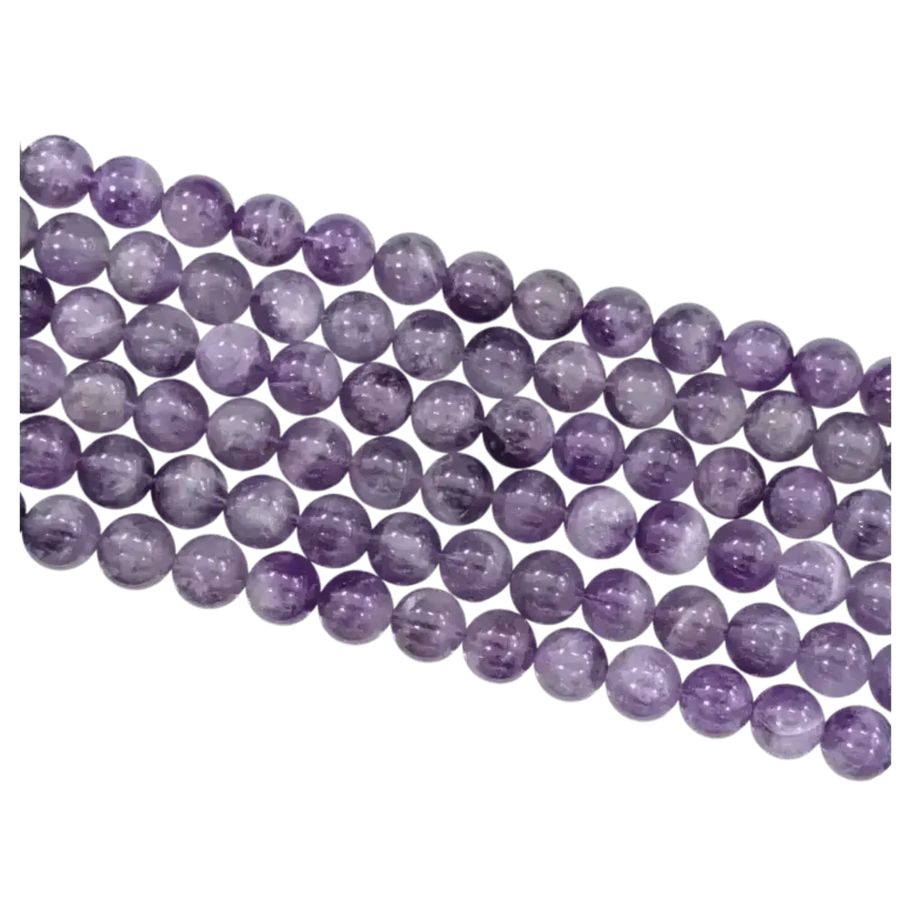 Jewelry - Amethyst beads 10mm on 40cm wire - ARABESK
