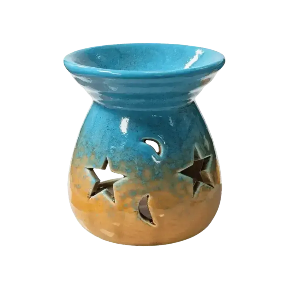 Scents - Blue Gradient Ceramic Oil Burner 8.5cm - ARABESK
