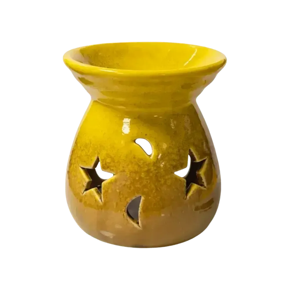 Scents - Yellow Gradient Ceramic Oil Burner 8.5cm - ARABESK