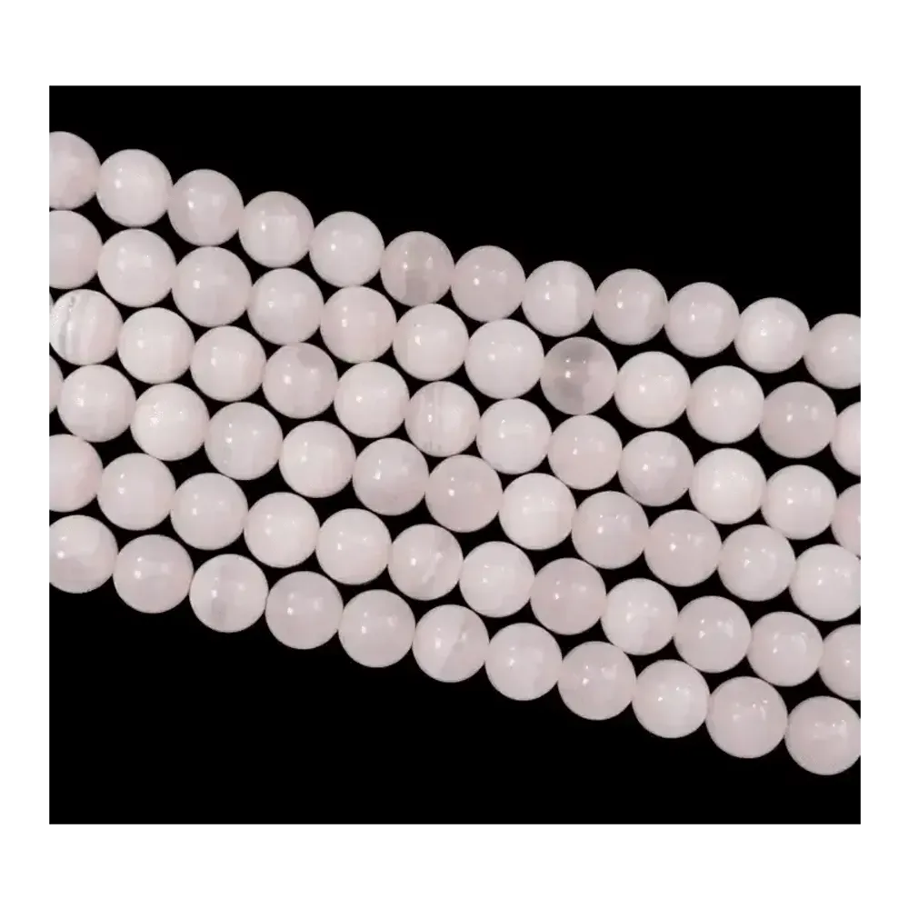 Jewelry - Pink Calcite A+ 10mm on 40cm wire - ARABESK