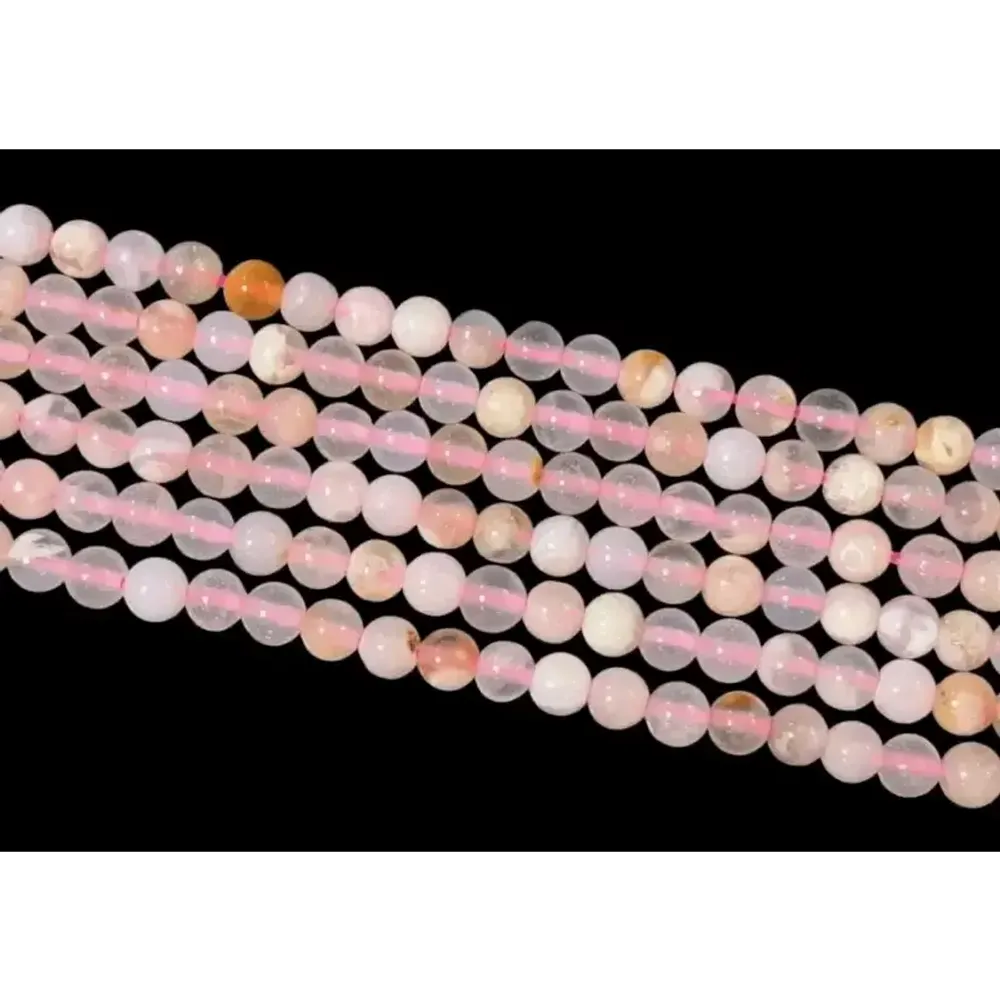 Bijoux - Fleur de Cerisier A 4mm sur fil 40cm - ARABESK