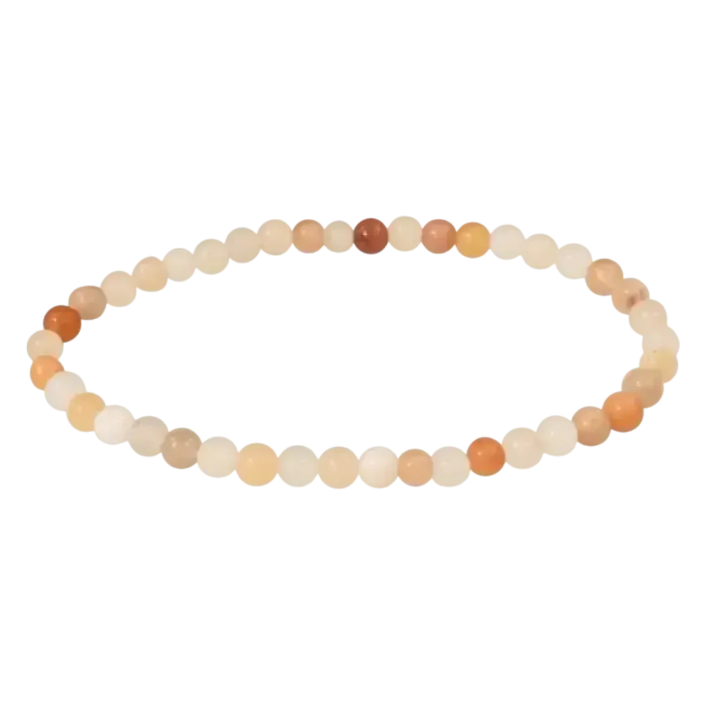 Bracelets - Bracelet Aventurine Pêche A perles 4mm - ARABESK