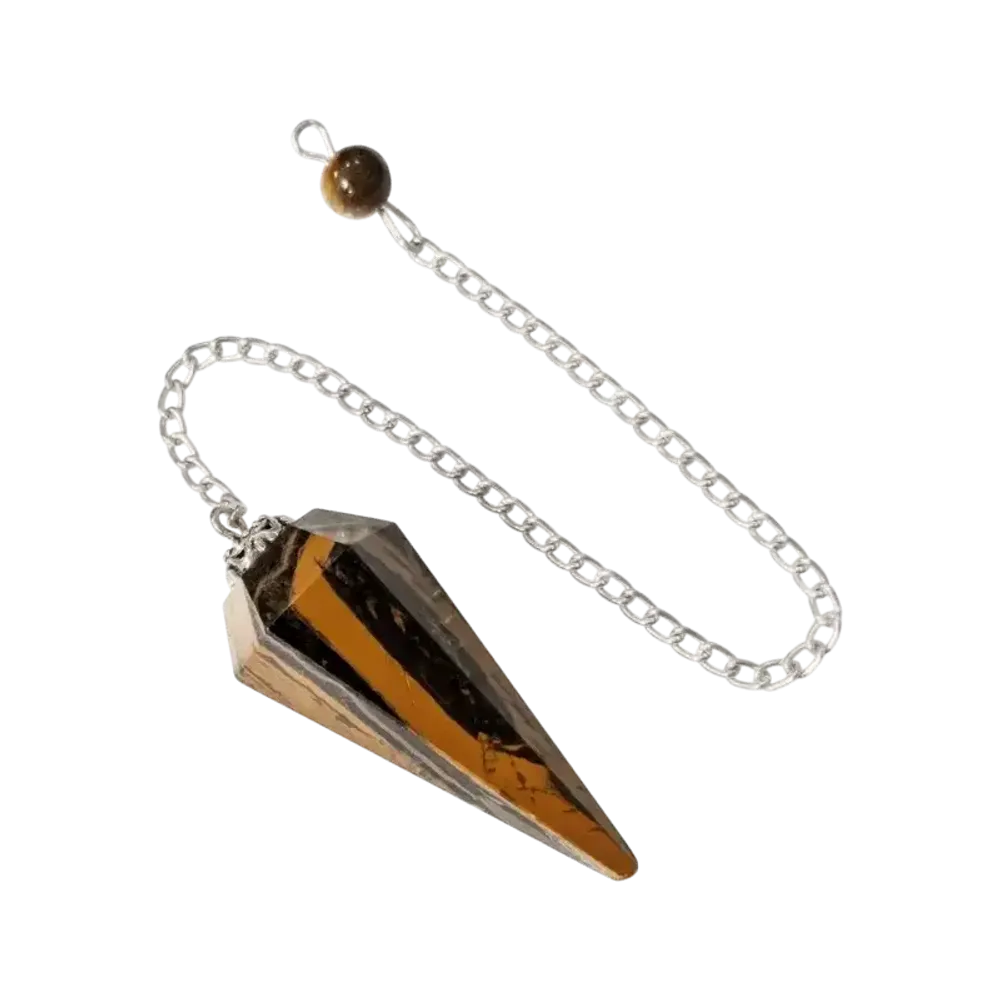 Bijoux - Pendule Oeil de Fer Conique 6 faces - ARABESK