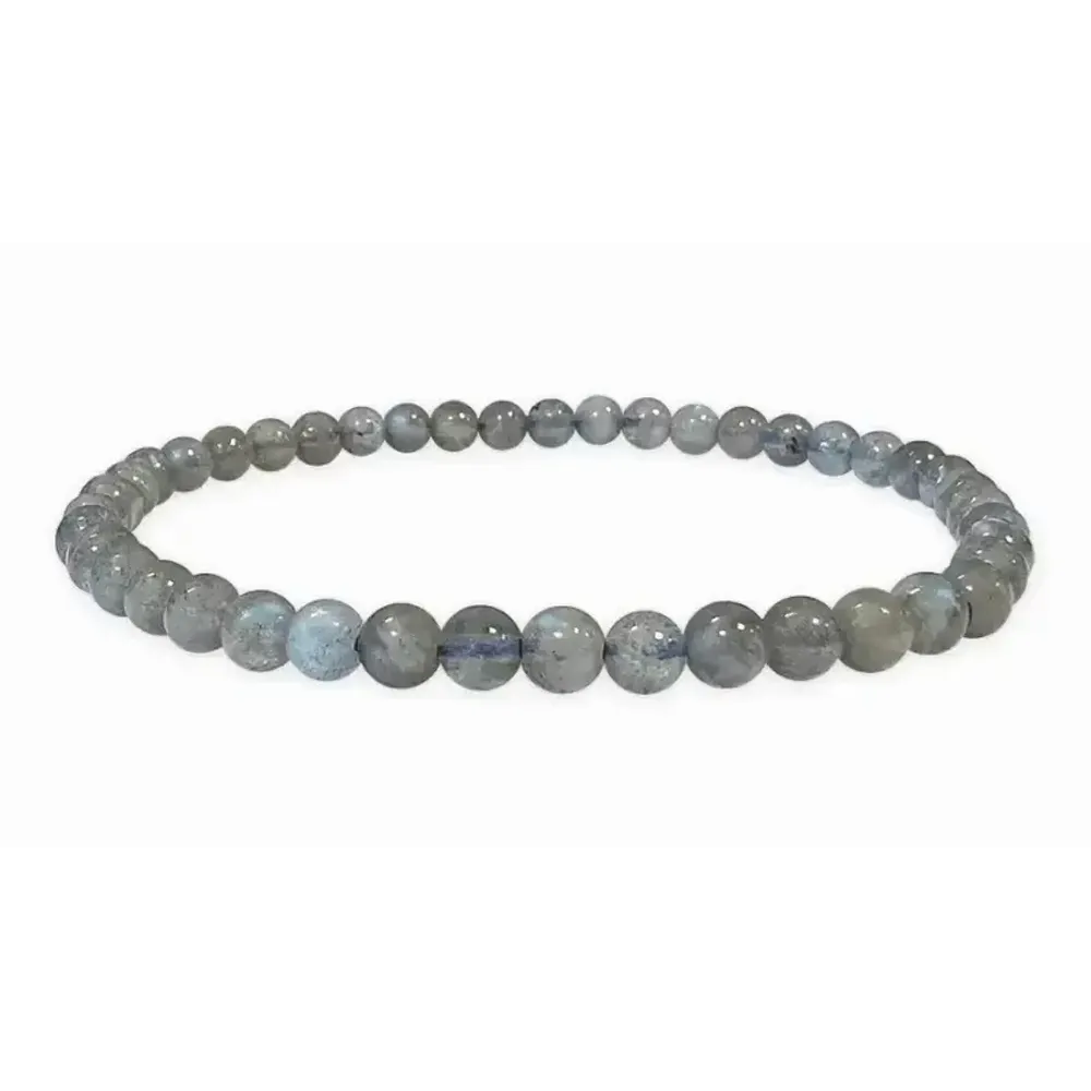 Bracelets - Bracelet Labradorite AA perles 4-5mm - ARABESK