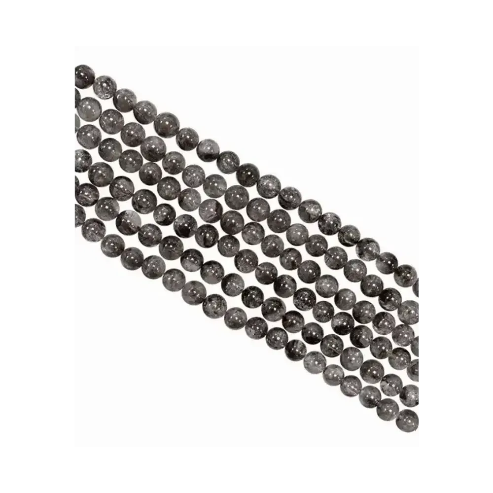 Jewelry - Herkimer Crystal A round beads 7-8mm on 40cm wire - ARABESK