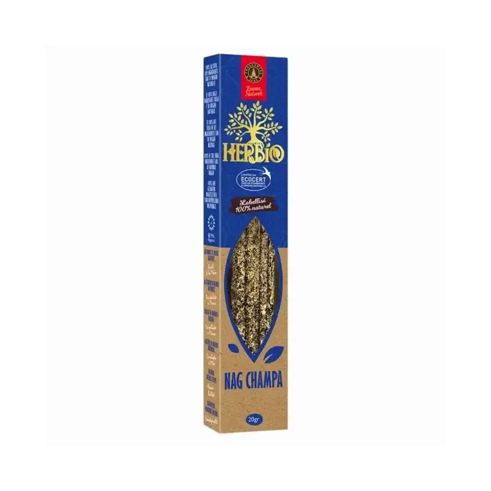 Senteurs - Encens Smudge Ecocert Herbio Nag Champa 20g - ARABESK