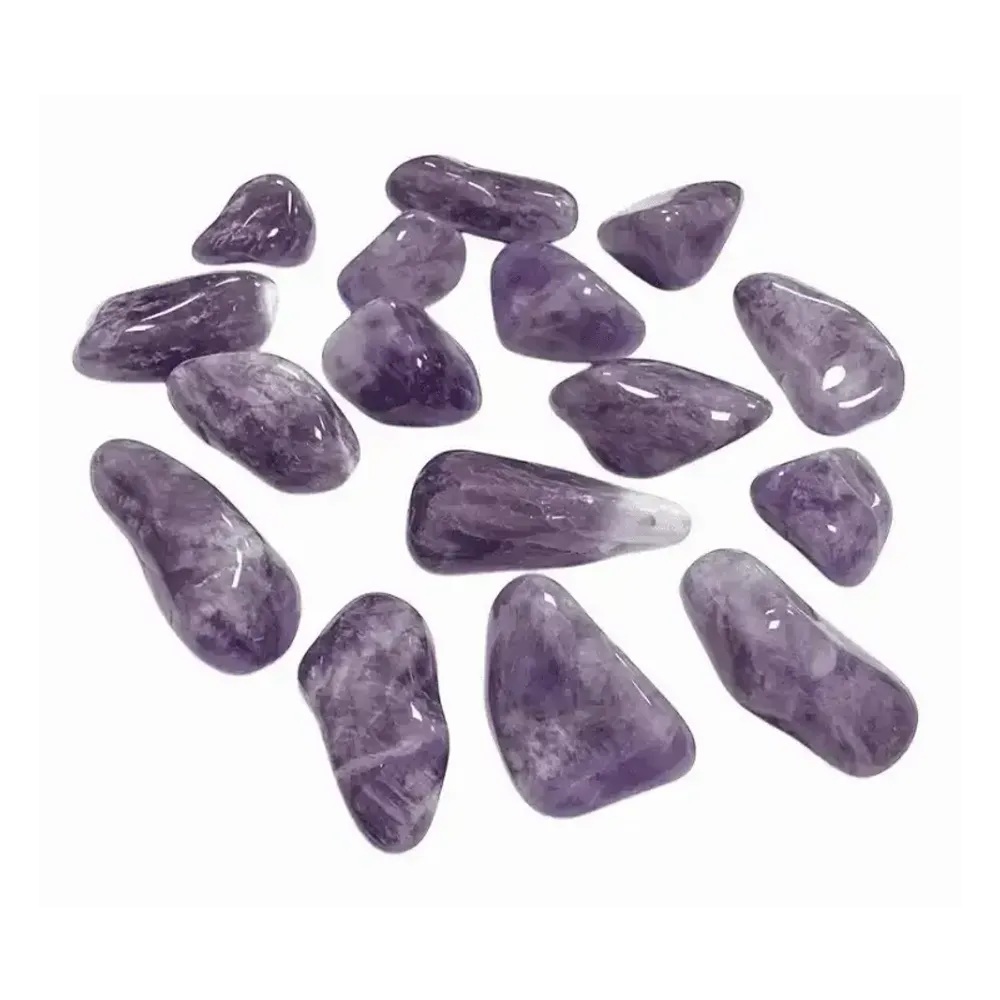 Jewelry - Amethyst Lavender Brazil A tumbled stones 250g - ARABESK