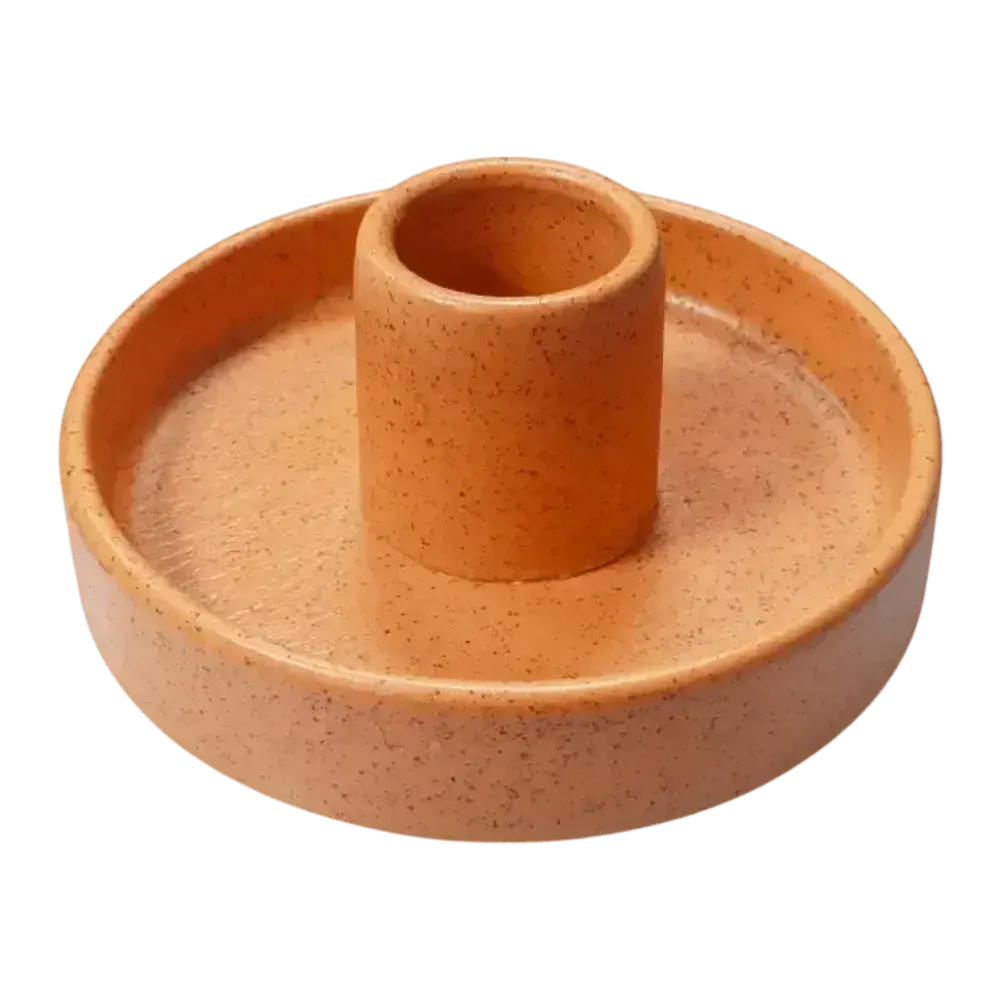 Senteurs - Porte Encens Céramique Orange pour Palo Santo 10.50cm - ARABESK