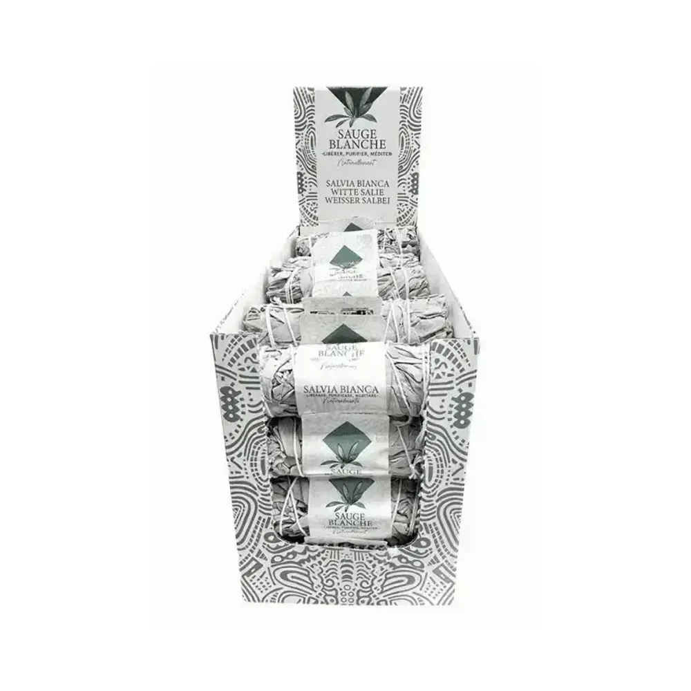 Scents - Display California white sage bundle 25-30g 10cm x24 - ARABESK