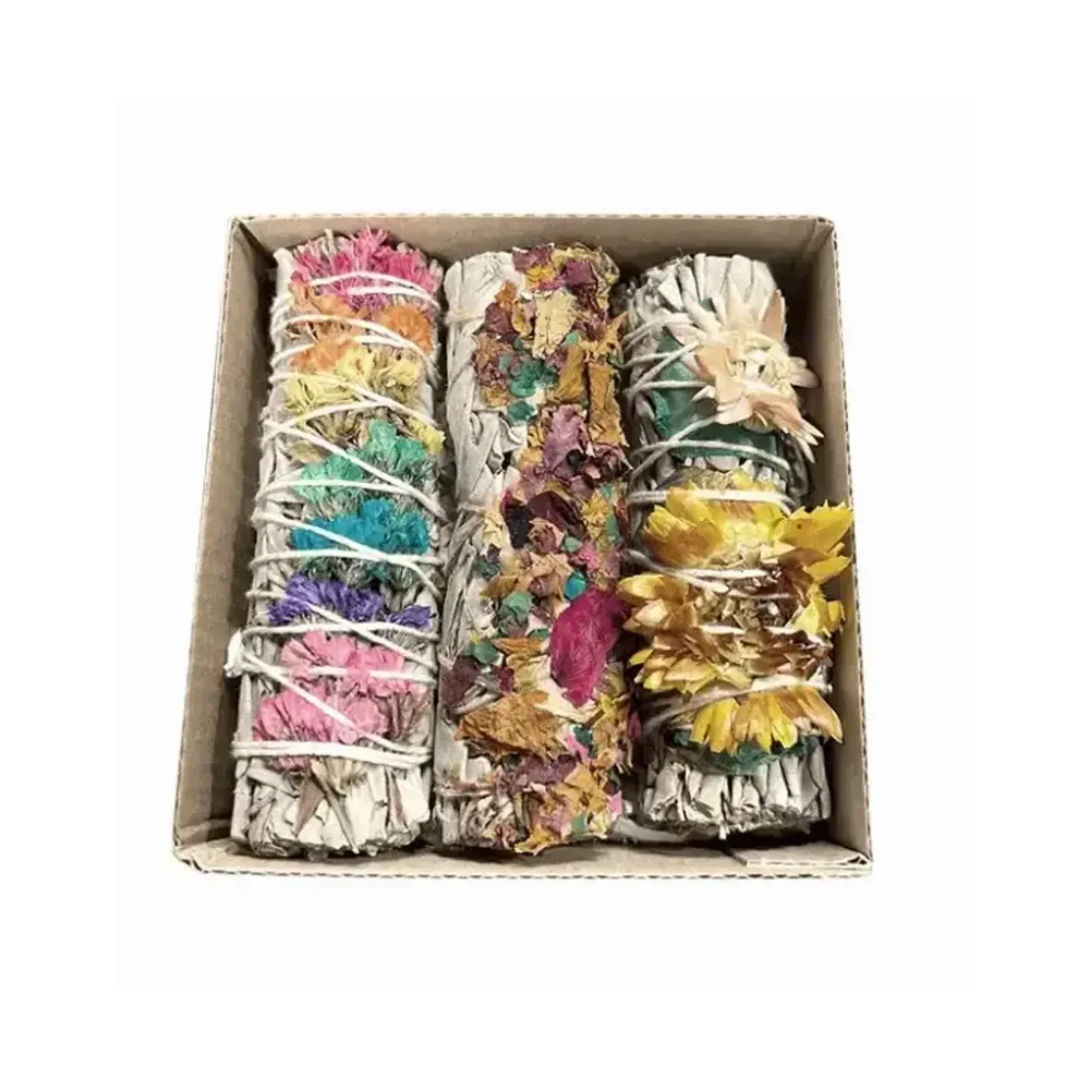 Scents - Set Flower Petals & White Sage Bundle 25-30gr 10cm - ARABESK