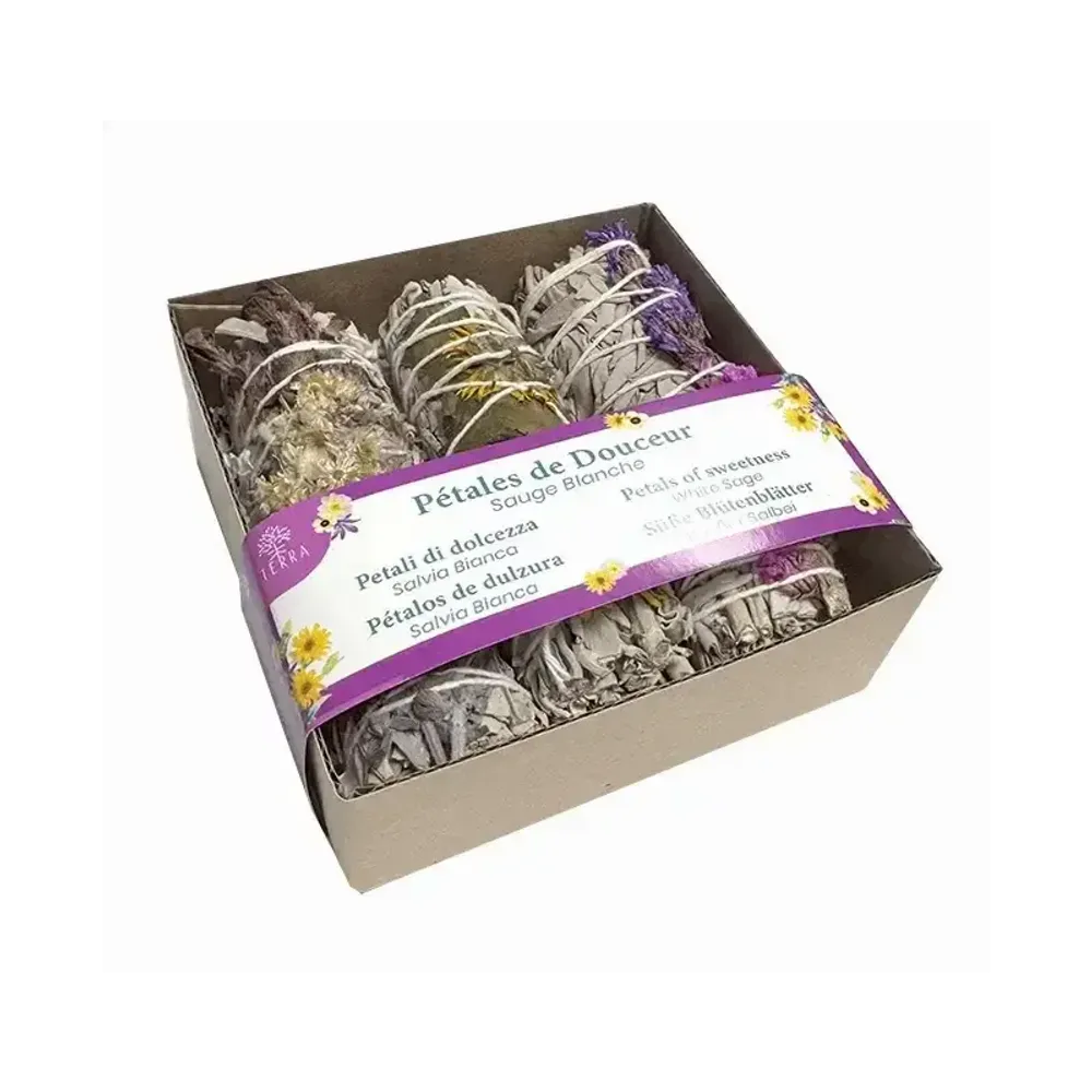 Scents - Set Petals of Sweetness & White Sage Bundle 25-30gr 10cm - ARABESK