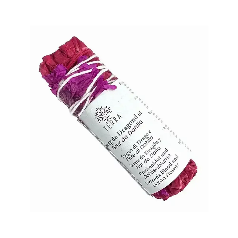 Senteurs - Sauge blanche Sang de Dragon et Fleurs de Dahlia fagot 25-30g 10cm - ARABESK