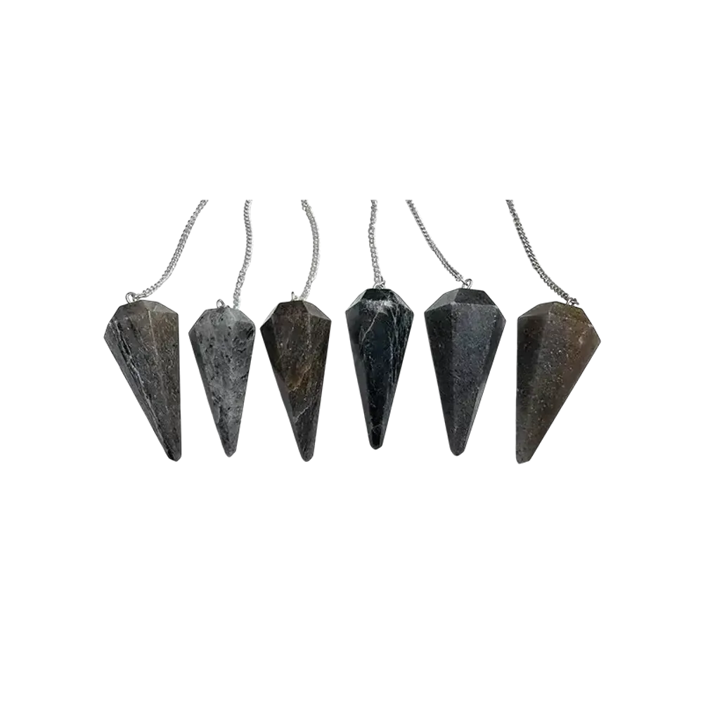 Bijoux - Pendule Marbre conique 6 faces - ARABESK