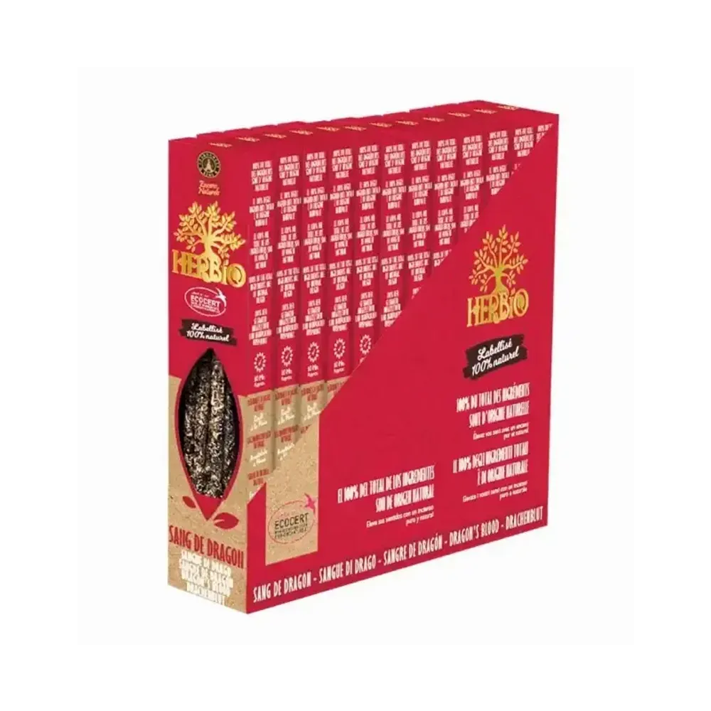 Scents - Smudge Incense Ecocert Herbio Dragon's Blood 20g - ARABESK