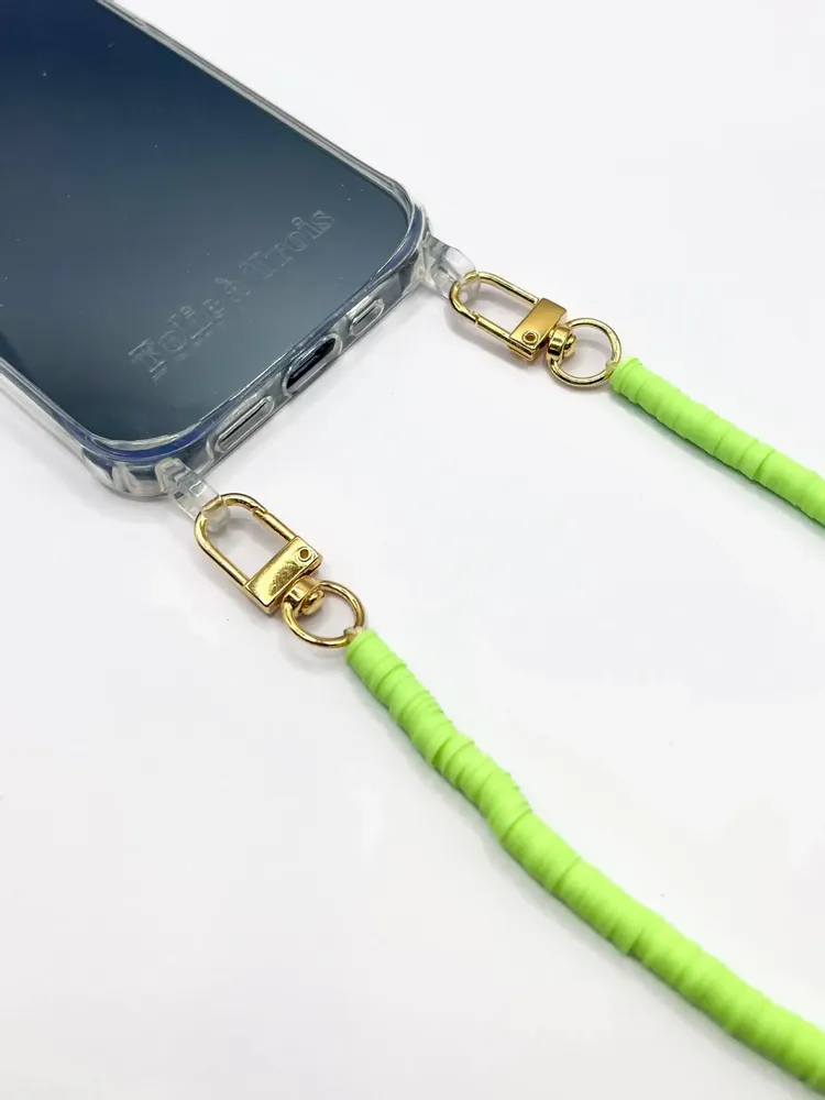 Gifts - Scottie Short PHONE CORD GRN - FOLIE À TROIS