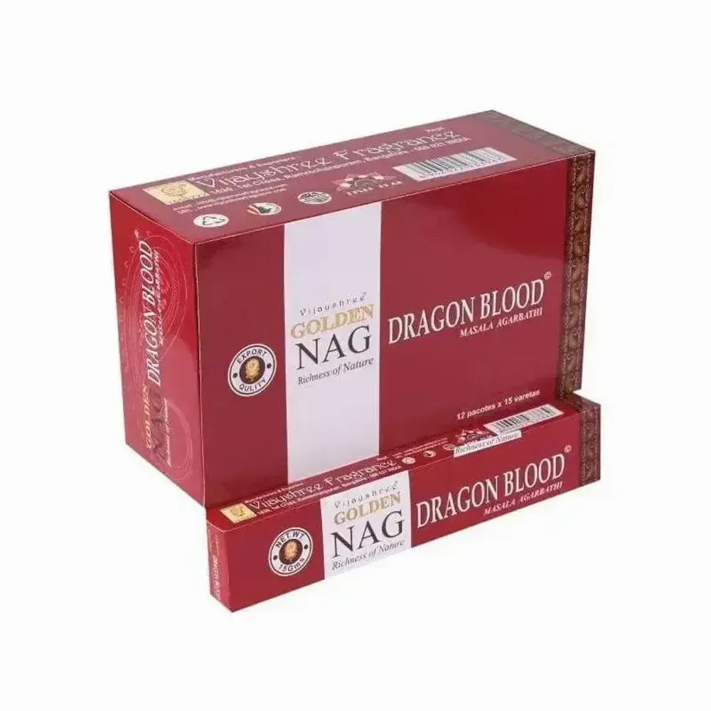 Scents - Vijayshree Golden Nag Dragon Blood Incense 15g - ARABESK