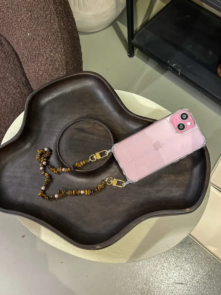 Cadeaux - Lagoon Stones Short TÉLÉPHONE SANGLE BLEU - FOLIE À TROIS