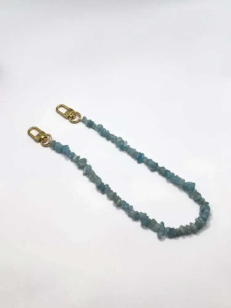 Cadeaux - Lagoon Stones Short TÉLÉPHONE SANGLE BLEU - FOLIE À TROIS