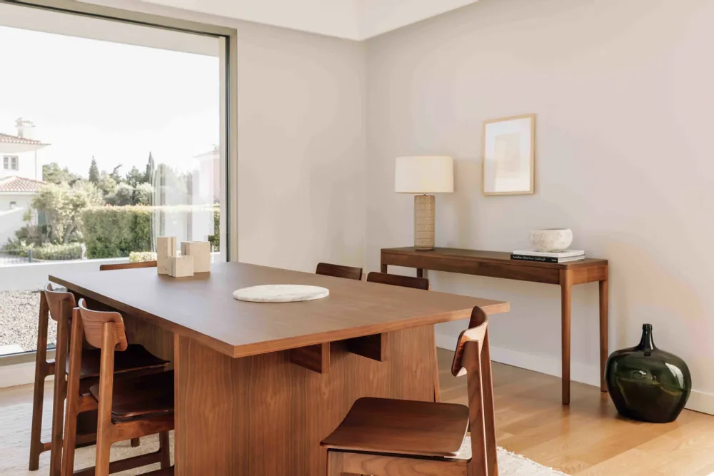 Consoles - Le buffet FRONT moderne et minimaliste - Bois de noyer - MOR