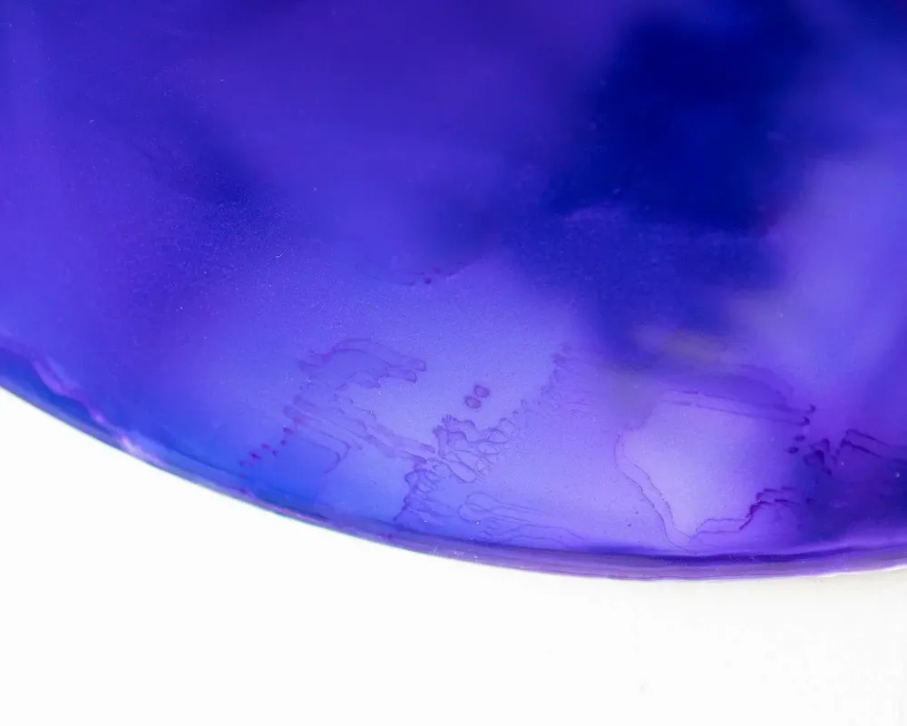 Unique pieces - Paradigm Wall Decoration by Courtney Kinnare, Blue Ultramarine Mirror - TULESTE FACTORY