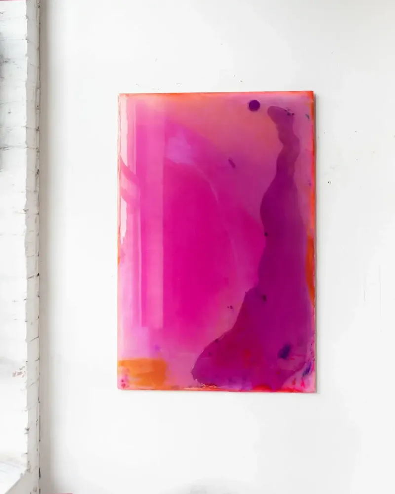 Decorative objects - Beyond Oblivion Wall Decoration by Courtney Kinnare, Pink Mirror - TULESTE FACTORY