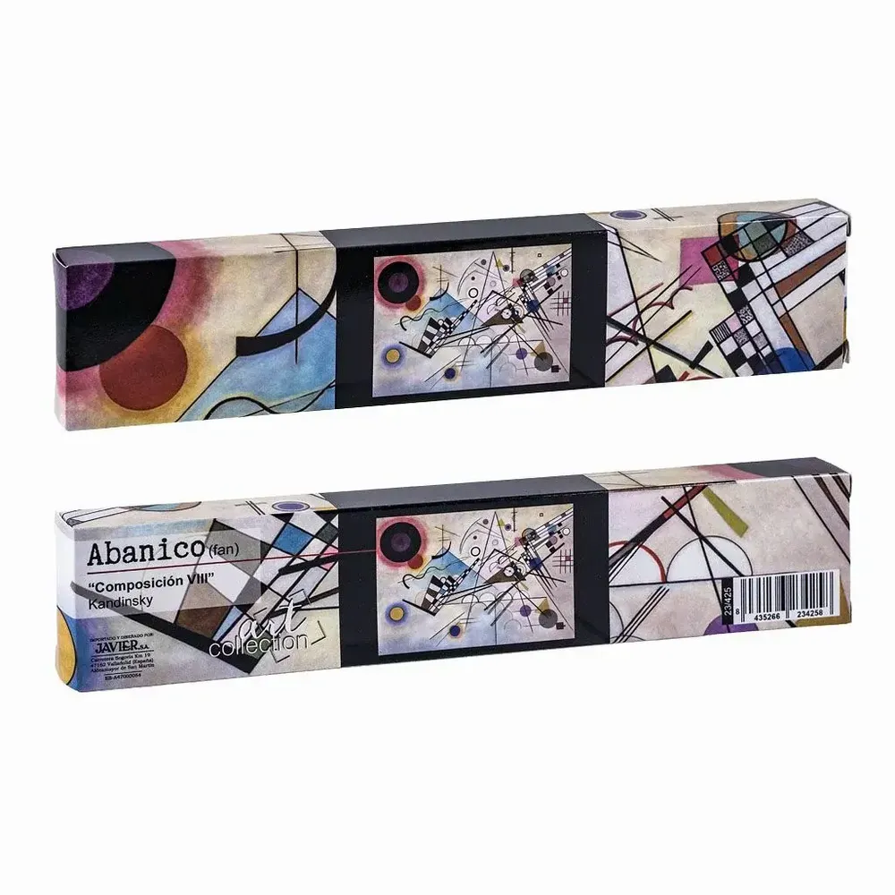 Gifts - Kandinsky Folding Fan “Composition 8”. - JAVIER SA