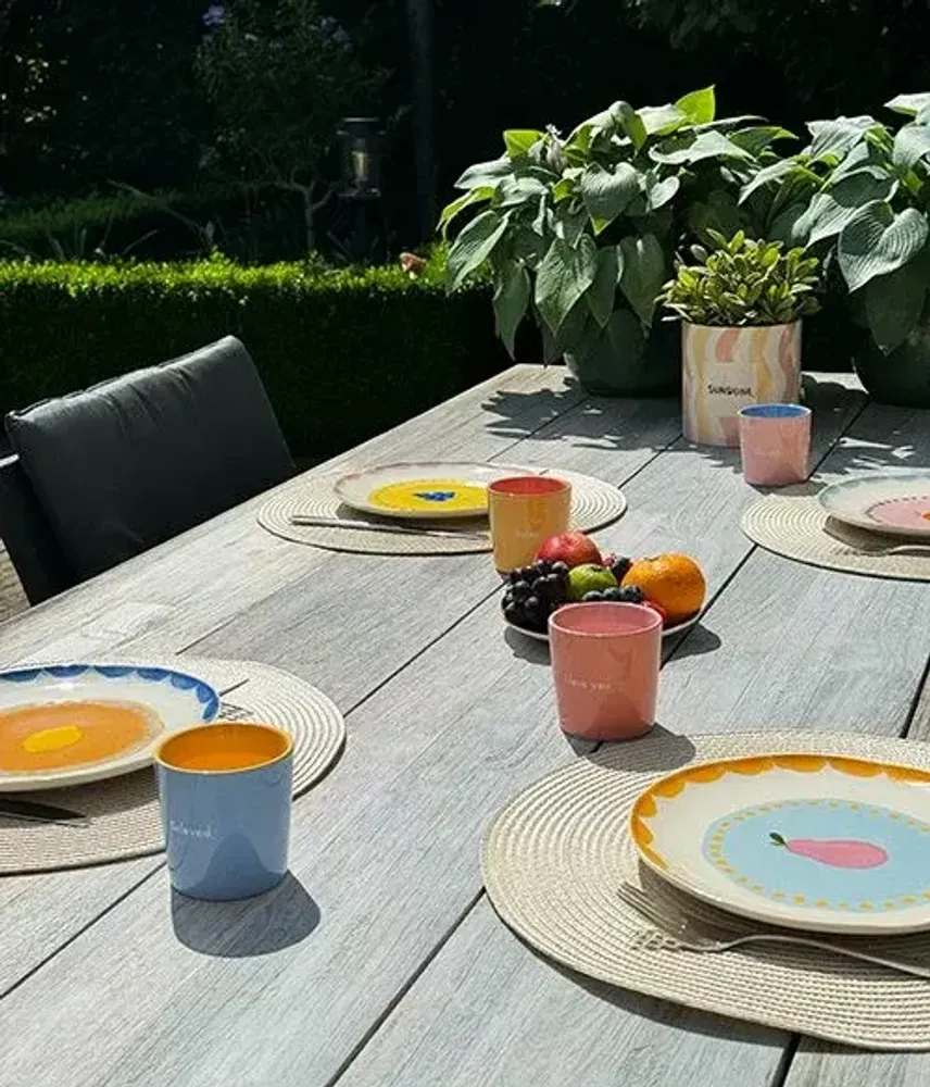 Everyday plates - Plate fruit fiesta / set of 4 - AND NOOK