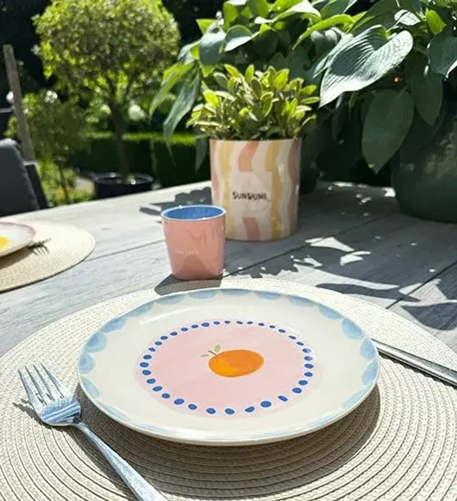 Everyday plates - Plate fruit fiesta / set of 4 - AND NOOK