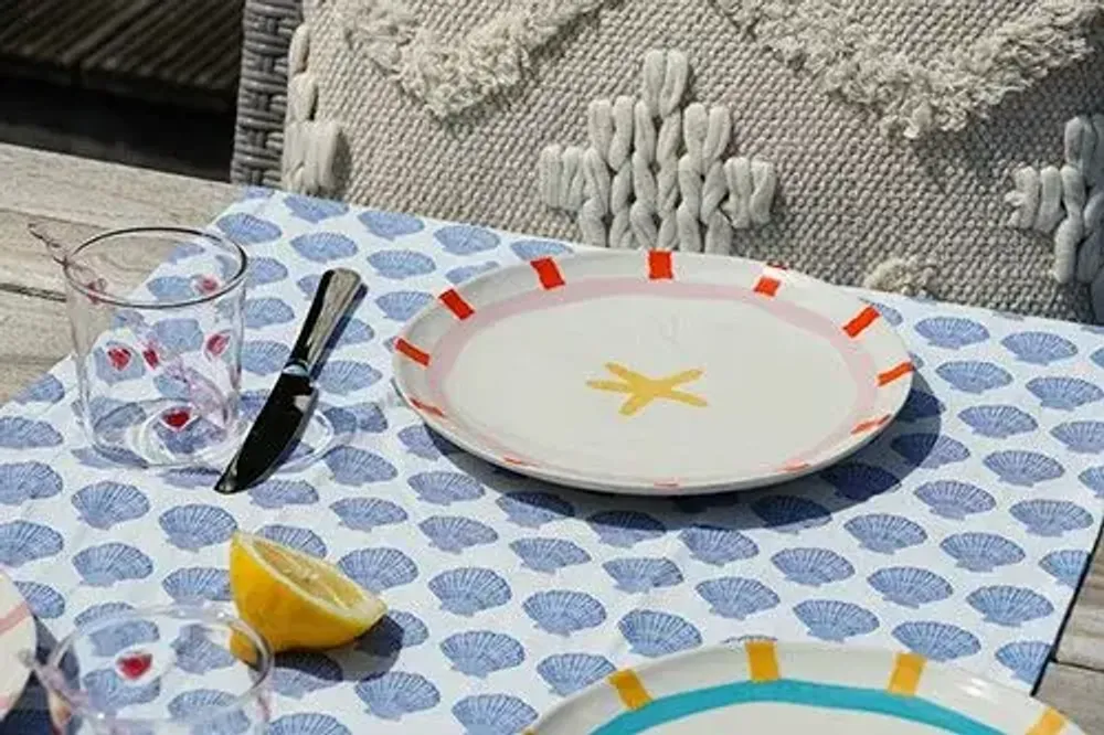 Everyday plates - Plate marine / set of 4 - AND NOOK