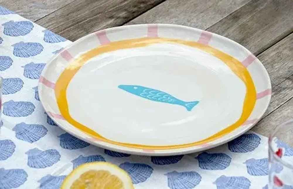 Everyday plates - Plate marine / set of 4 - AND NOOK