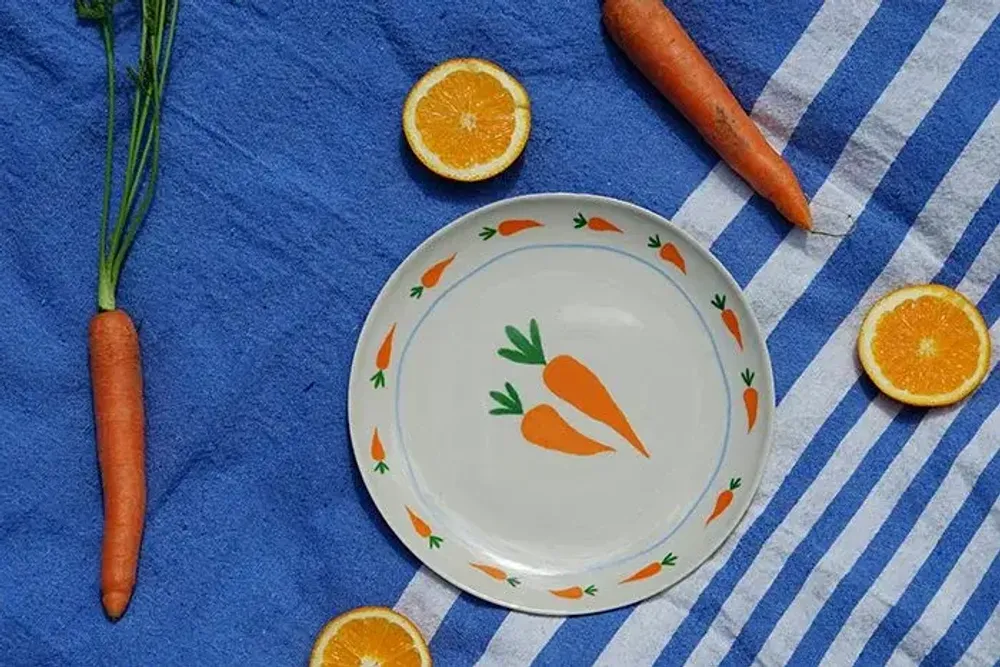 Everyday plates - Plate vegetables / set of 4 - AND NOOK