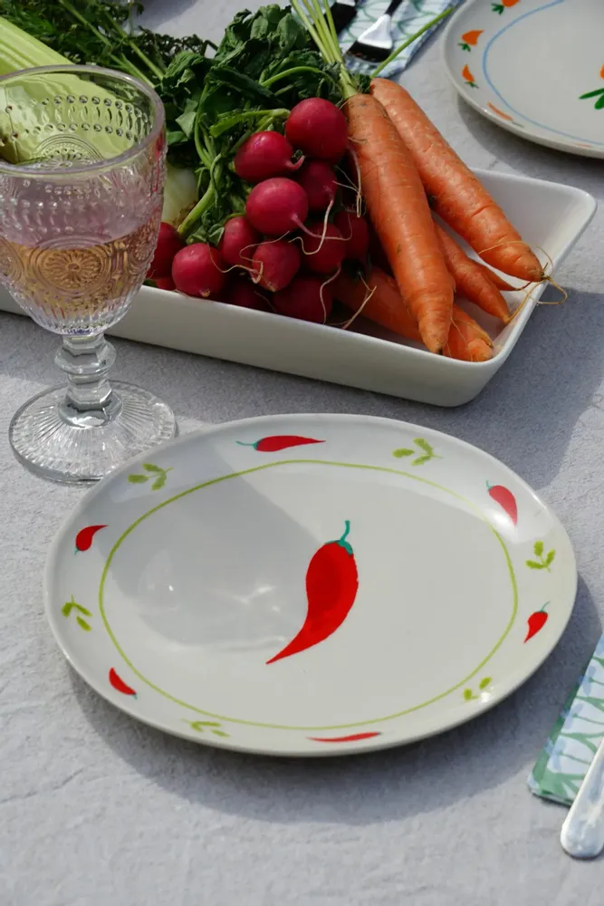 Everyday plates - Plate vegetables / set of 4 - AND NOOK