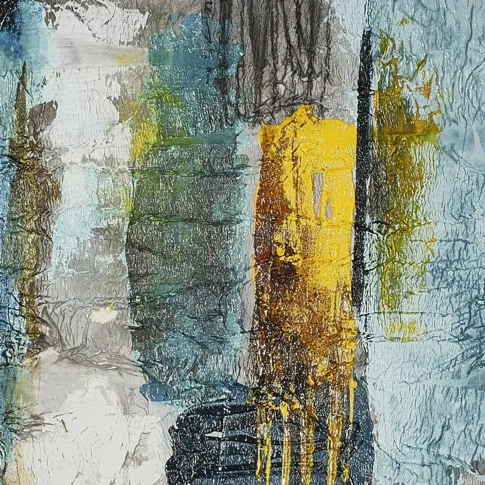 Services - 'Arona I' - Œuvre Originale - 80x110cm - PERSPECTIVA 10