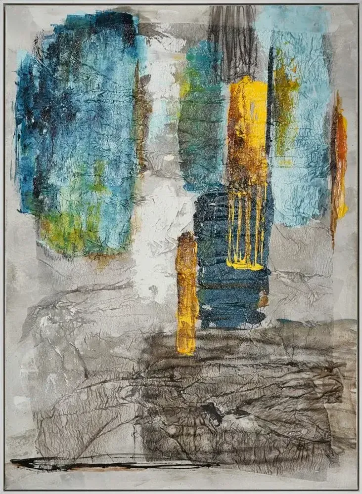 Services - 'Arona I' - Œuvre Originale - 80x110cm - PERSPECTIVA 10