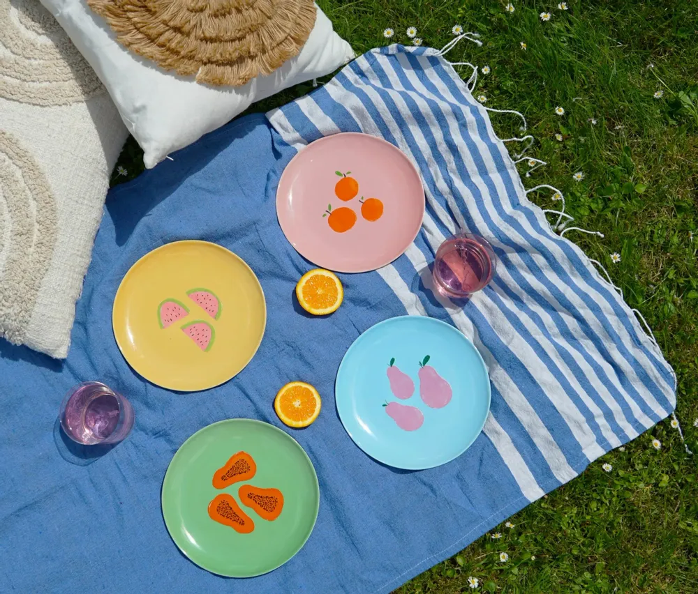 Everyday plates - Plate juicy / set of 4 - AND NOOK