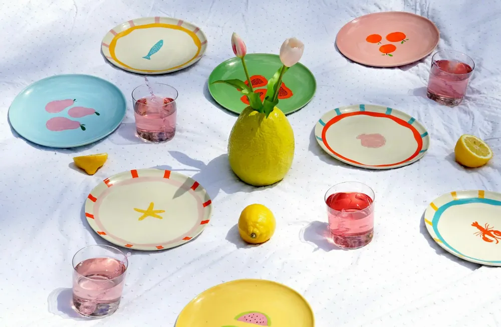 Everyday plates - Plate juicy / set of 4 - AND NOOK