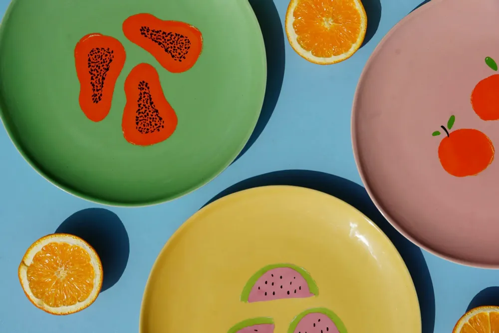 Everyday plates - Plate juicy / set of 4 - AND NOOK