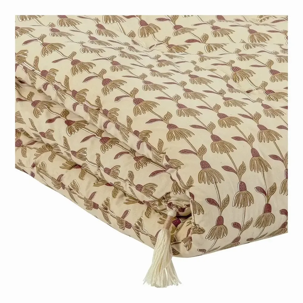 Sofas - Futon DAPHNE beige cotton 80x180 - BLANC D'IVOIRE