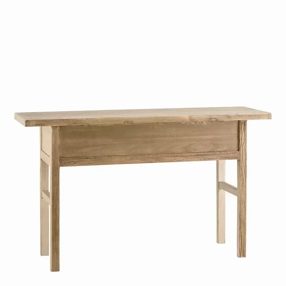 Consoles - Console BAO orme naturel recyclé 145x45x85 - BLANC D'IVOIRE
