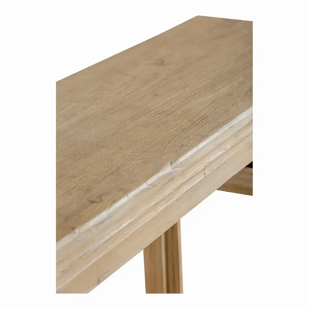Consoles - Console BAO orme naturel recyclé 180x45x90 - BLANC D'IVOIRE