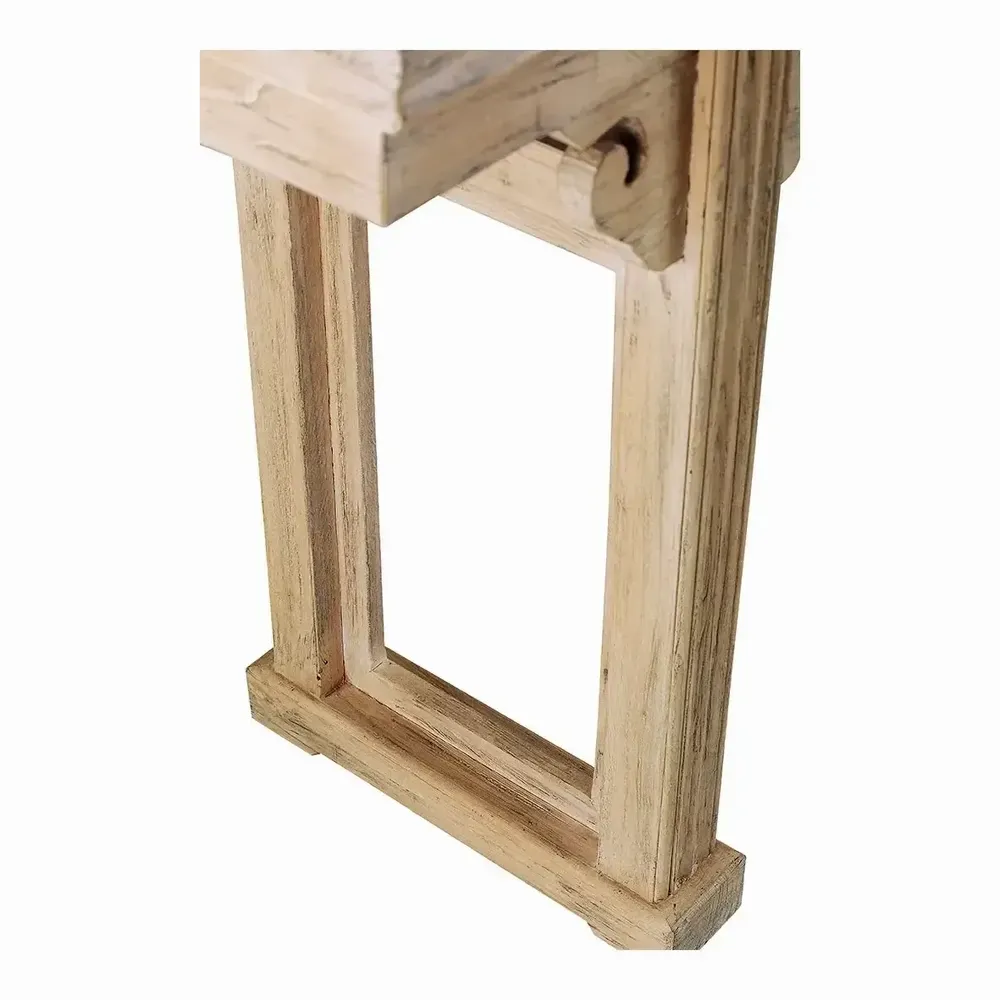 Consoles - Console BAO orme naturel recyclé 180x45x90 - BLANC D'IVOIRE