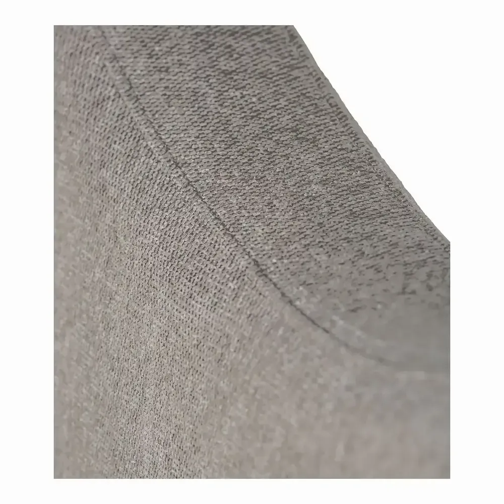Têtes de lit - Tête de lit SERENA tissu gris 201x11x125 - BLANC D'IVOIRE