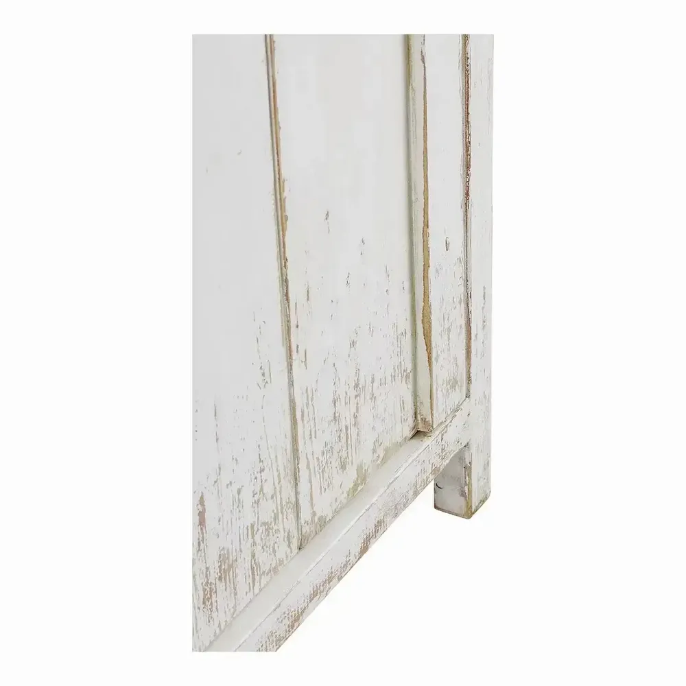 Armoires - Buffet BAO orme blanc recyclé 80x35x145 - BLANC D'IVOIRE