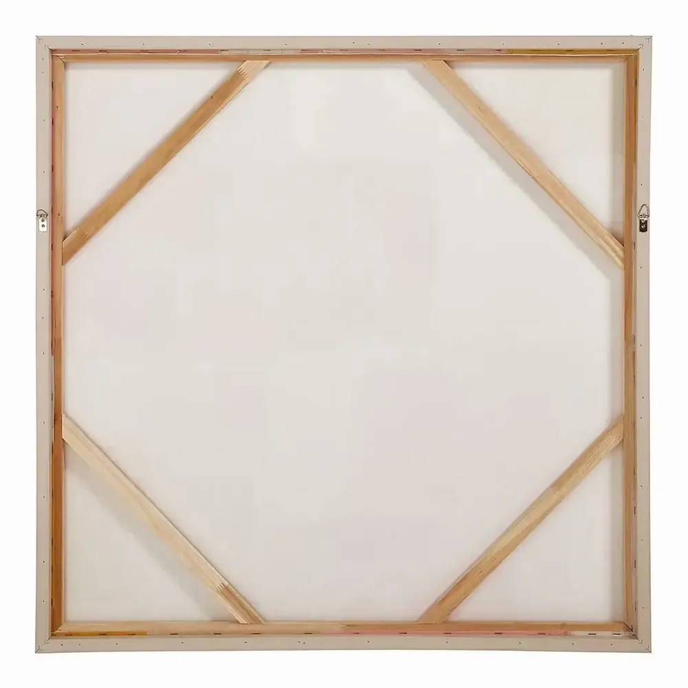 Paintings - AWAKENING PASTEL painting white and pink oil painting 90x90 - BLANC D'IVOIRE