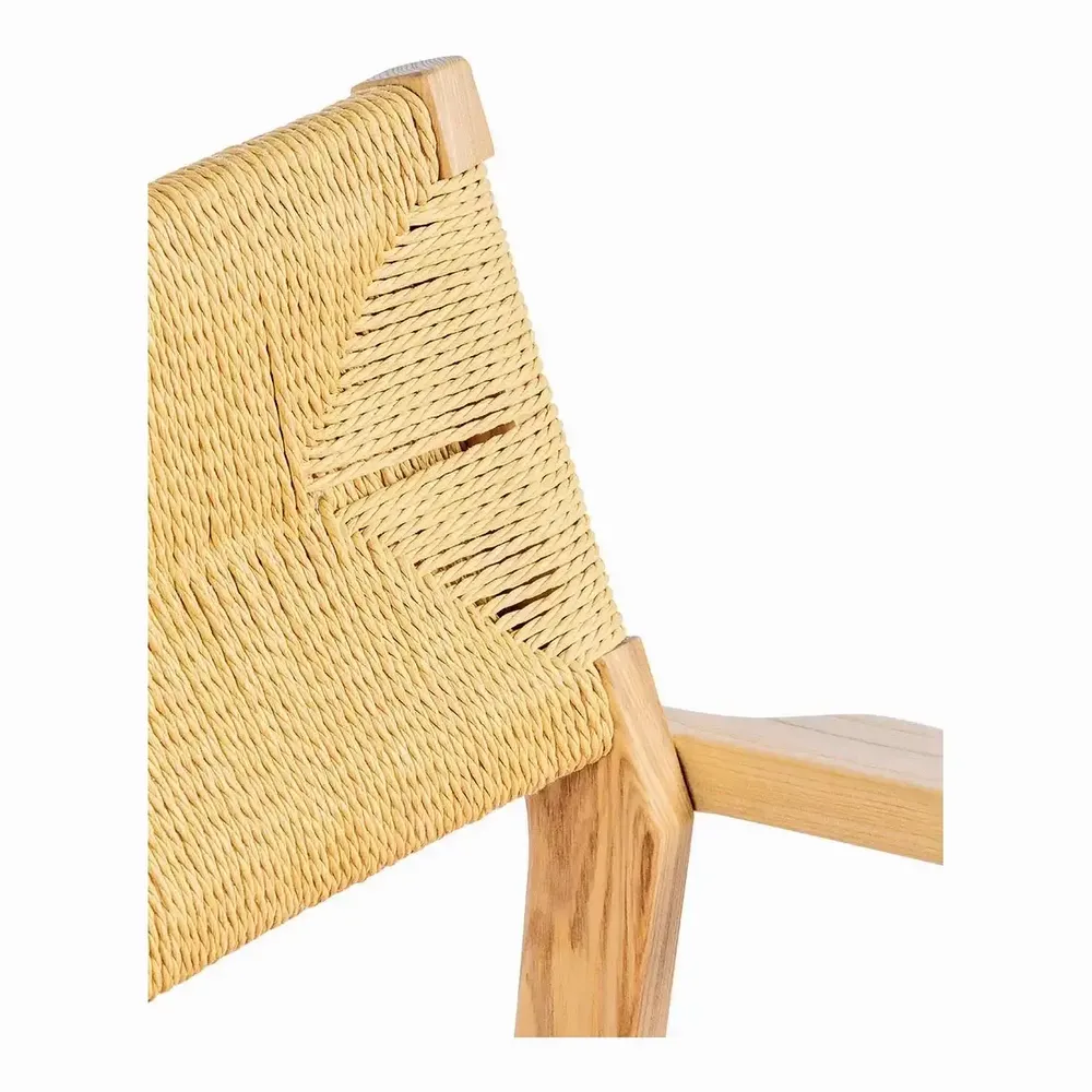 Chairs - PALOMA chair raspberry ash velvet blond wood finish 60.5x54x87 - BLANC D'IVOIRE
