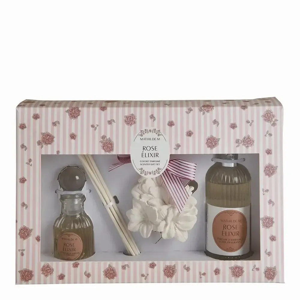 Coffrets et boîtes - Coffret découverte Les Intemporelles en Fleurs - Rose Elixir - MATHILDE M.